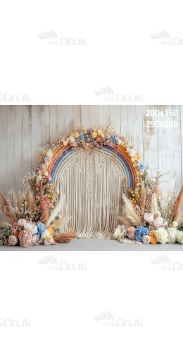 Tło fotograficzne Boho 3296